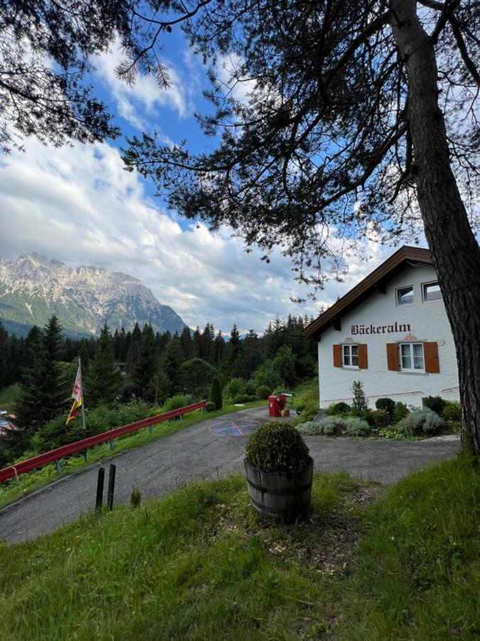 Baeckeralm - B&B 16 + Mittenwald Kültér fotó